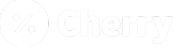 Cherry logo with percentage symbol